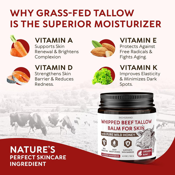 RICHGRAND Whipped Tallow Balm